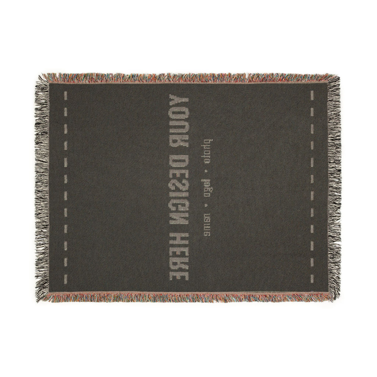 Custom Woven Photo Blanket