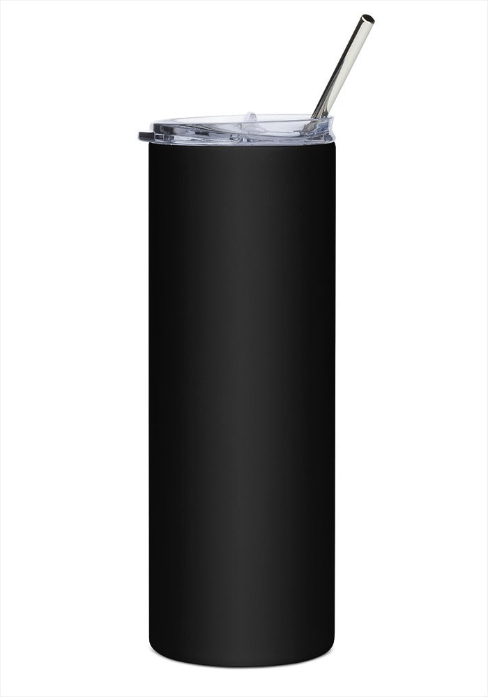 Custom Stainless Steel Tumbler (20 oz) in Black