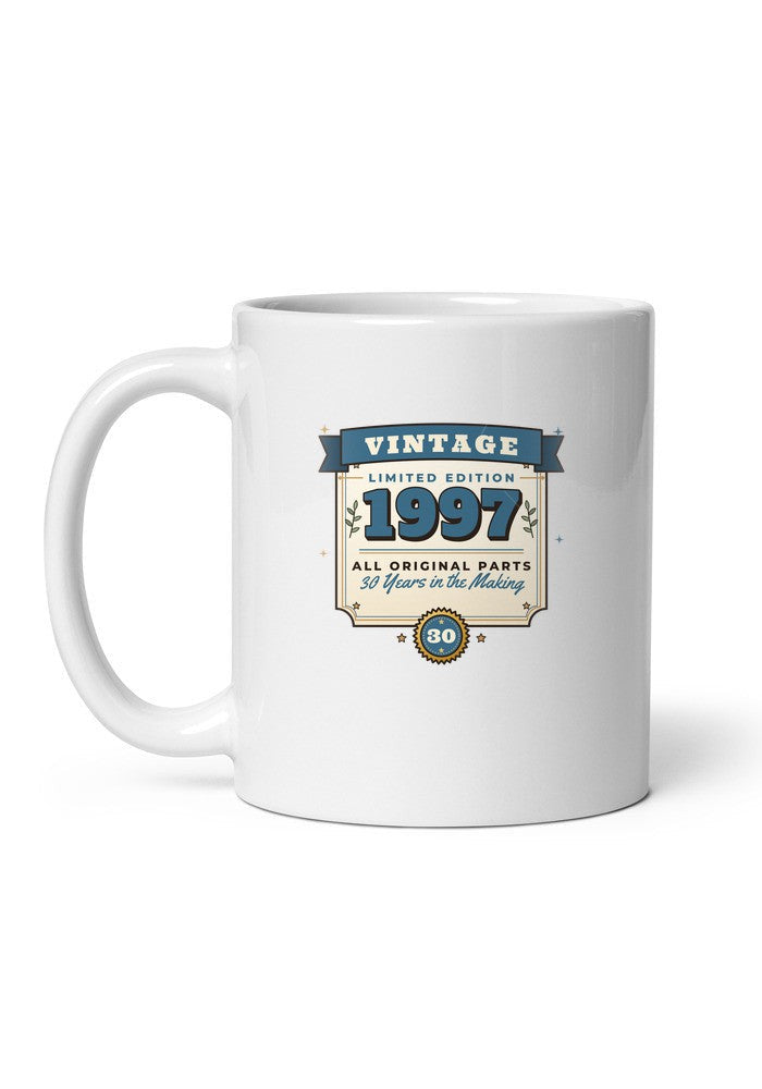 Vintage 1997 (30th Birthday) mug