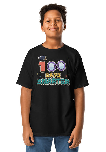 100 Days Smarter t-shirt in Black