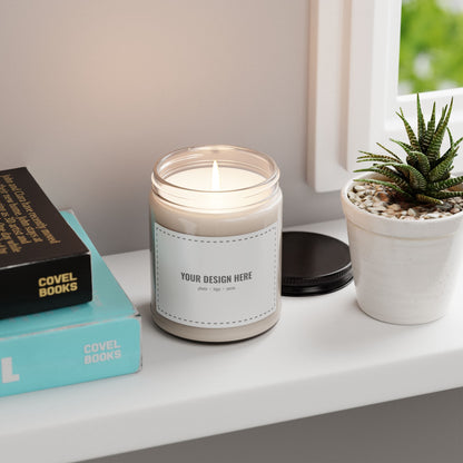 Custom Scented Soy Candle, 9 oz
