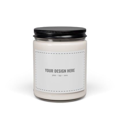 Custom Scented Soy Candle, 9 oz