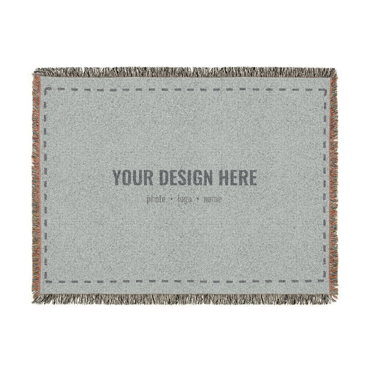 Custom Woven Photo Blanket