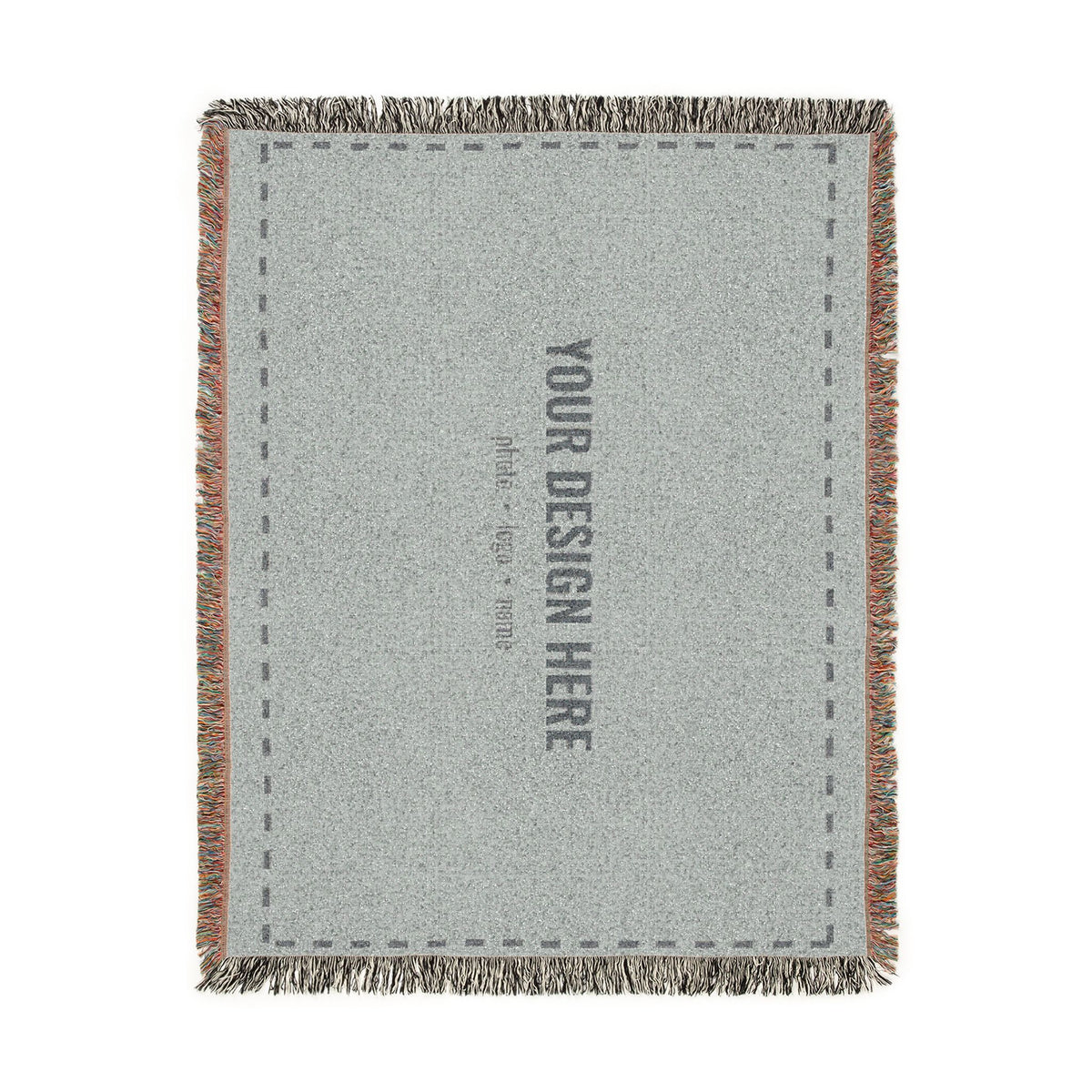 Custom Woven Photo Blanket