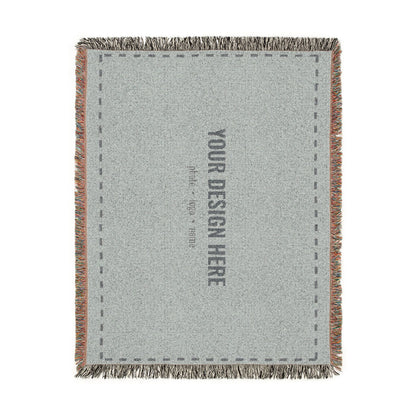 Custom Woven Photo Blanket