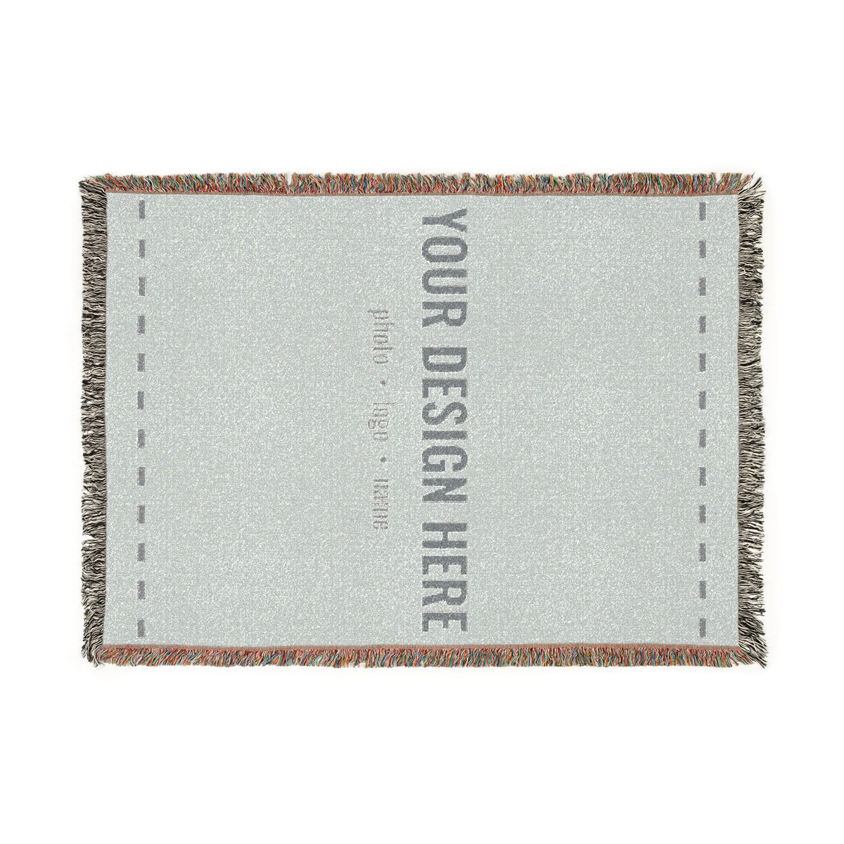 Custom Woven Photo Blanket
