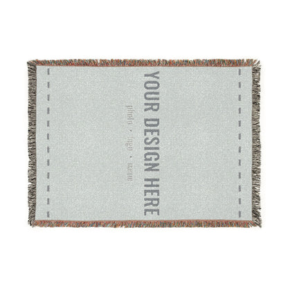 Custom Woven Photo Blanket