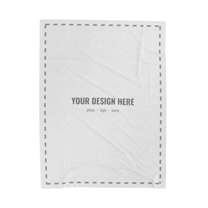 Custom Velveteen Plush Blanket