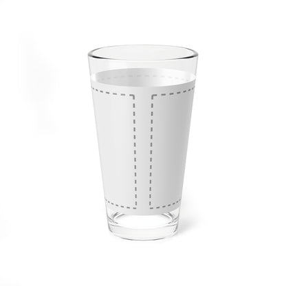 Custom Pint Glass, 16 oz