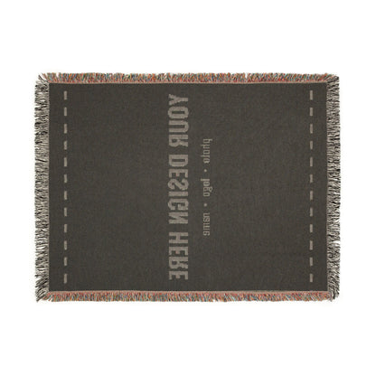 Custom Woven Photo Blanket