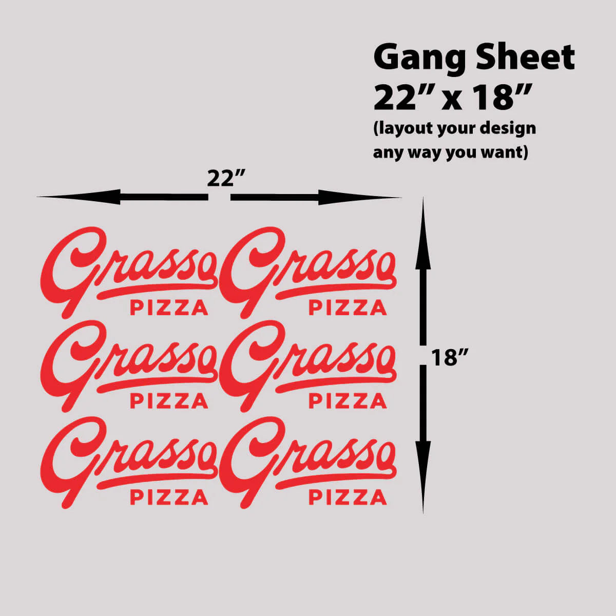 Custom Size (Flexible Upload DTF Gang Sheet)