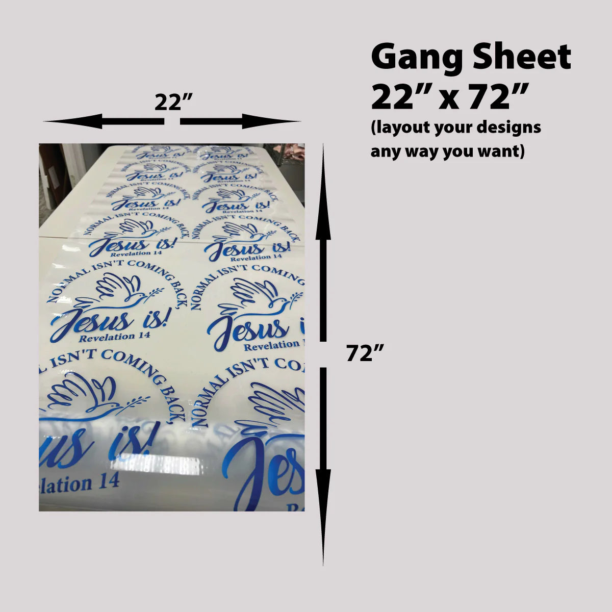 Build Your Own UV DTF Gang Sheet