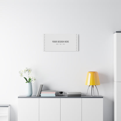 Custom Canvas Print, Stretched 1.25"