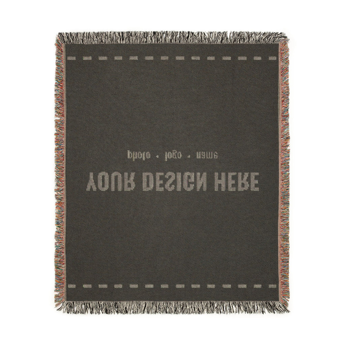 Custom Woven Photo Blanket