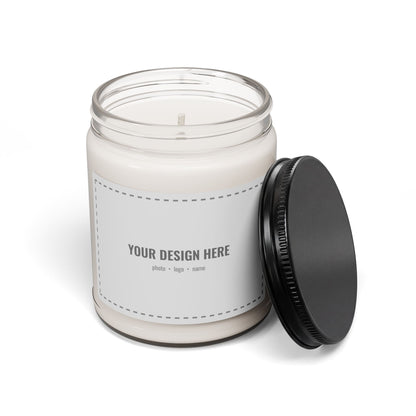 Custom Scented Soy Candle, 9 oz