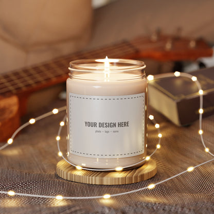 Custom Scented Soy Candle, 9 oz