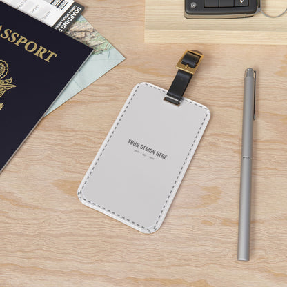Custom luggage tag with your photo or name