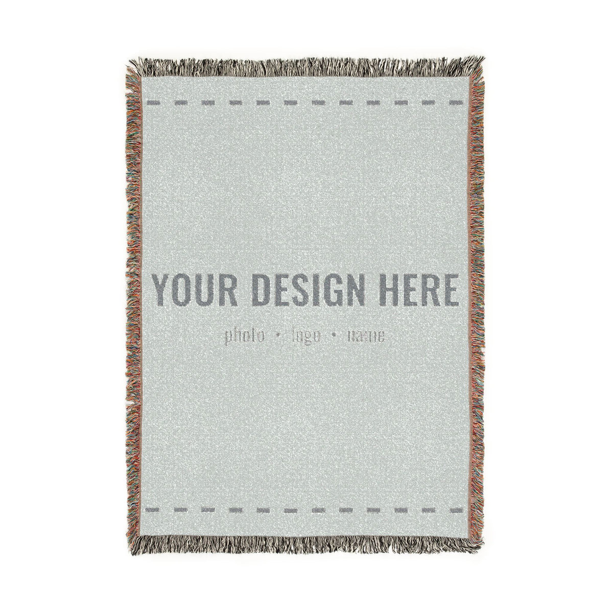 Custom Woven Photo Blanket