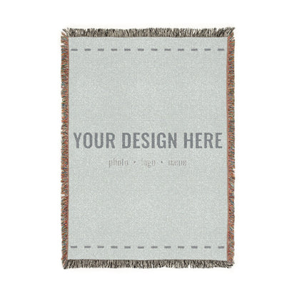 Custom Woven Photo Blanket