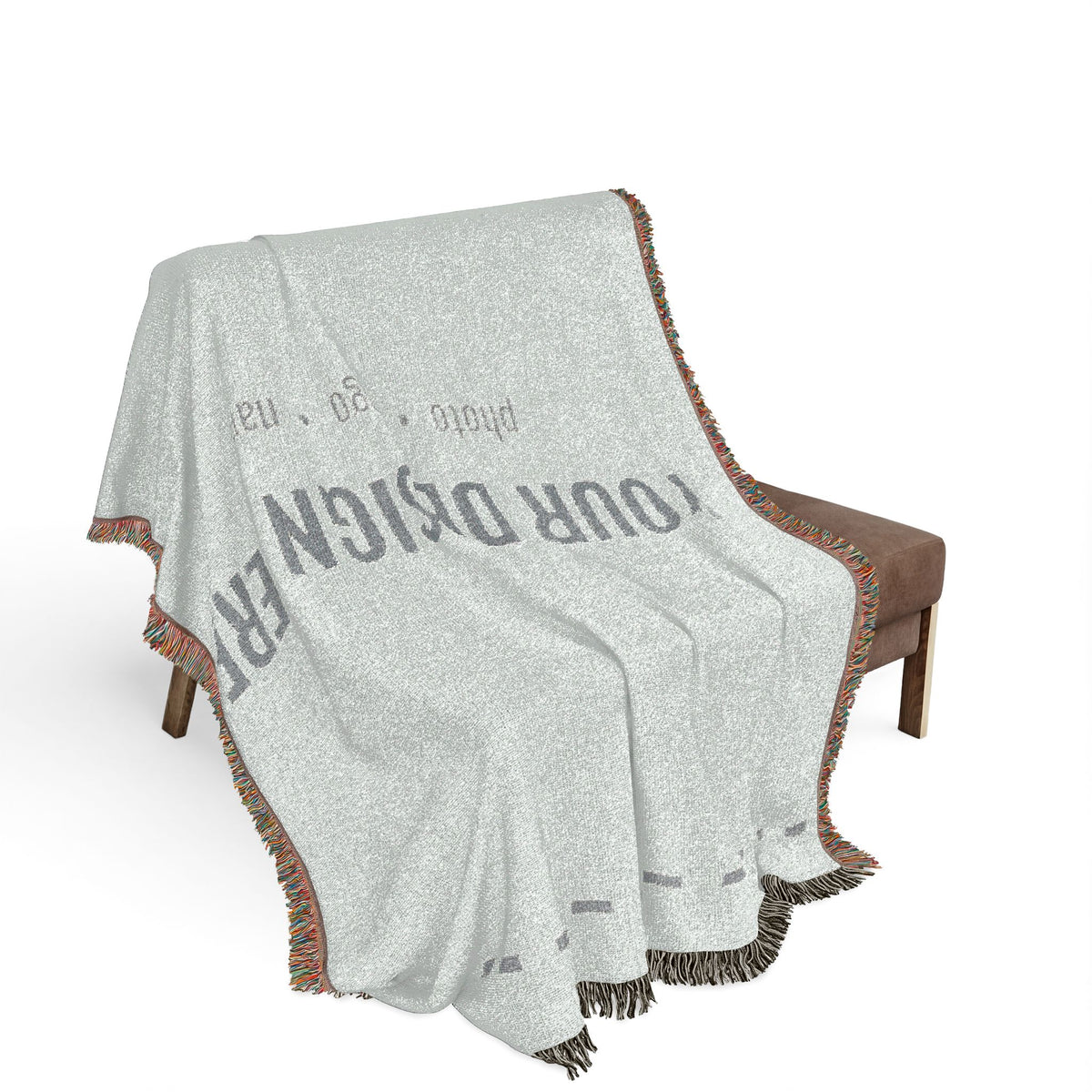 Custom Woven Photo Blanket