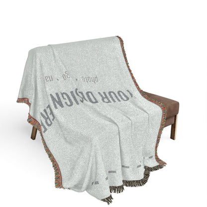 Custom Woven Photo Blanket