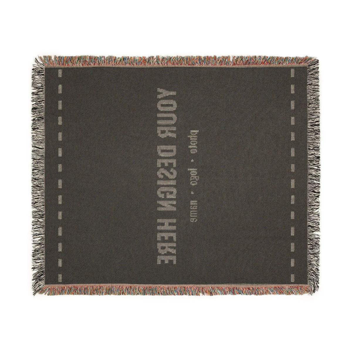 Custom Woven Photo Blanket