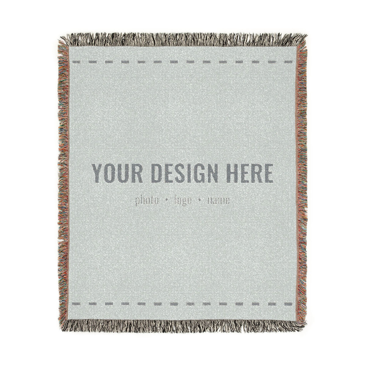 Custom Woven Photo Blanket