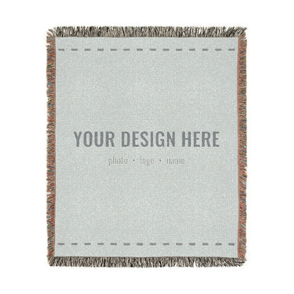 Custom Woven Photo Blanket