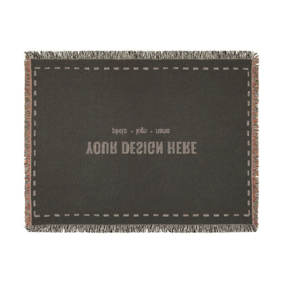 Custom Woven Photo Blanket