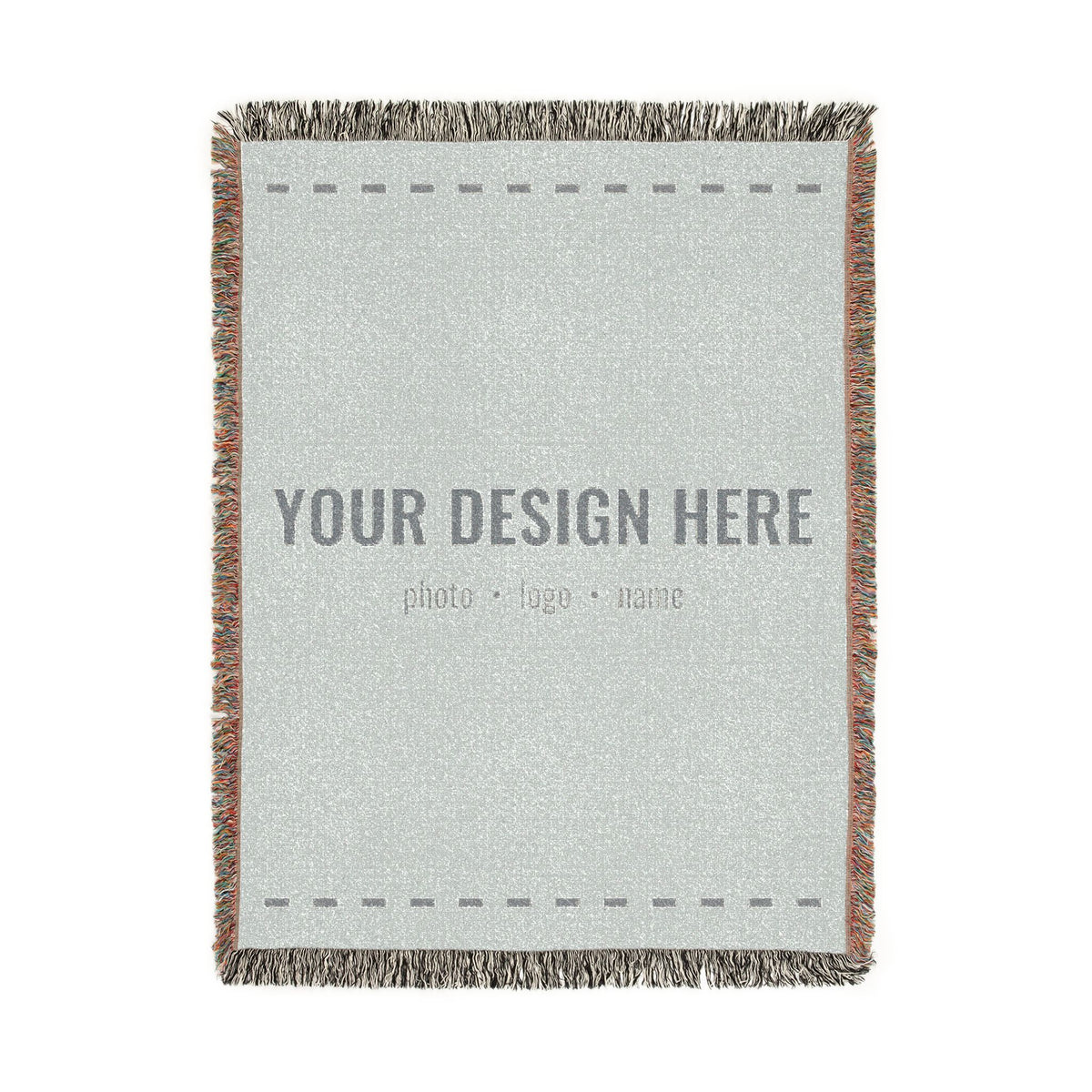Custom Woven Photo Blanket