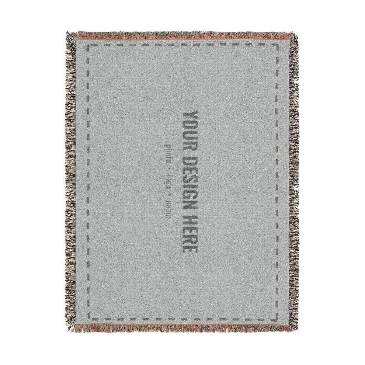 Custom Woven Photo Blanket