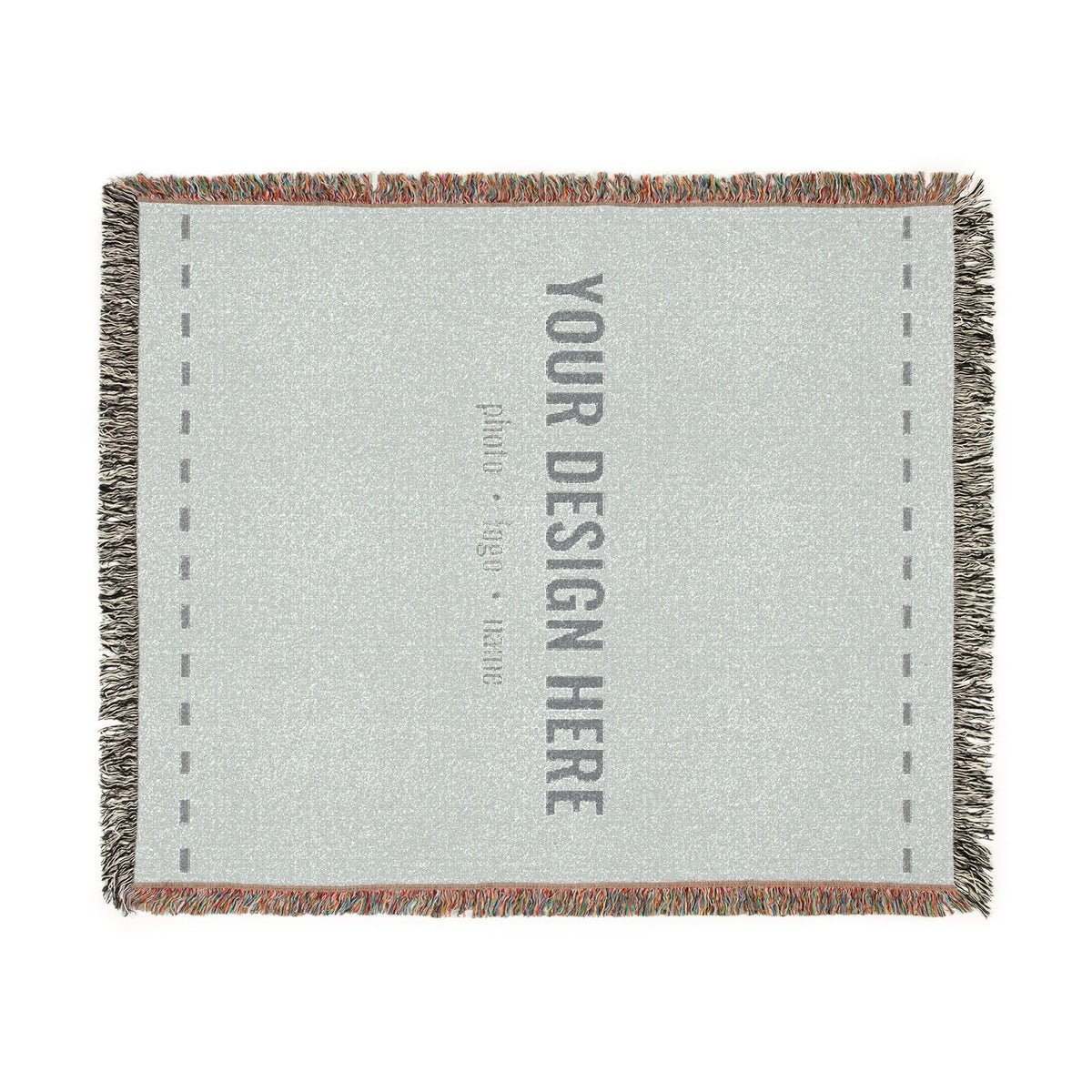 Custom Woven Photo Blanket