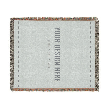 Custom Woven Photo Blanket