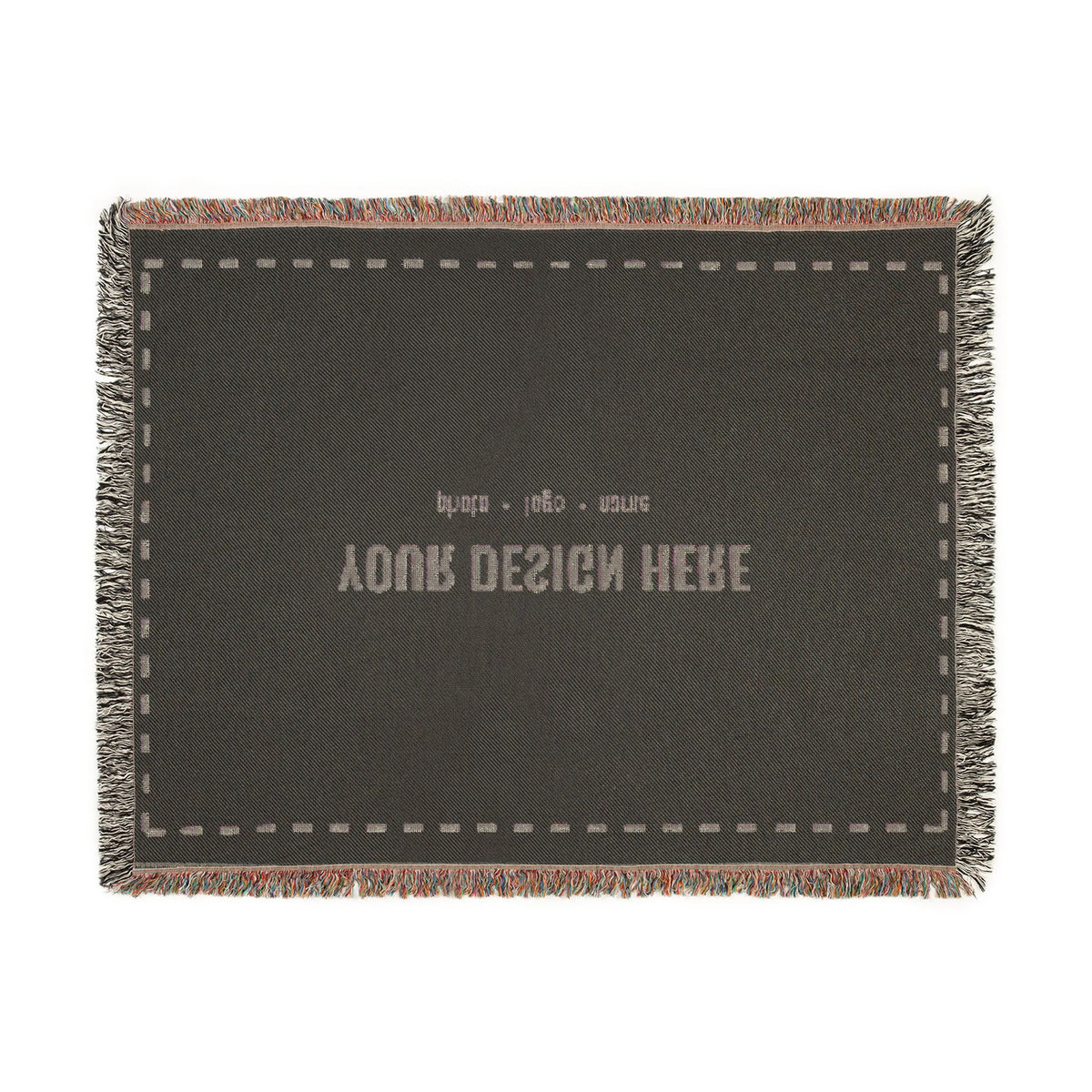 Custom Woven Photo Blanket