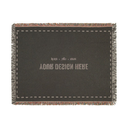 Custom Woven Photo Blanket