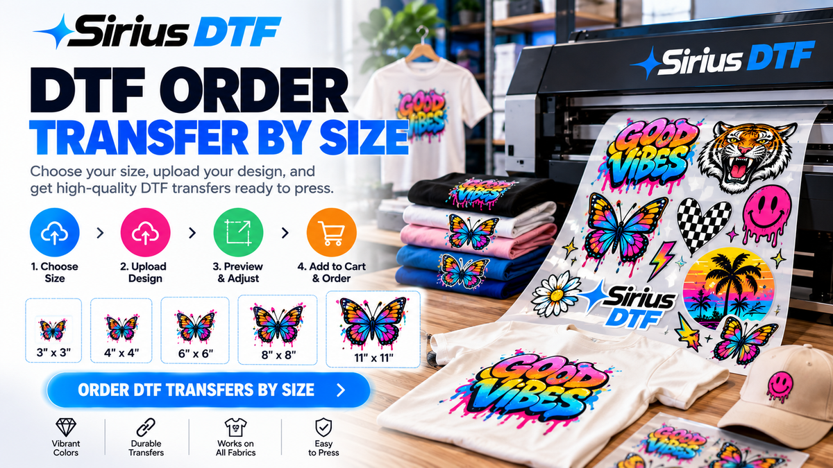 DTF Transfers by Size