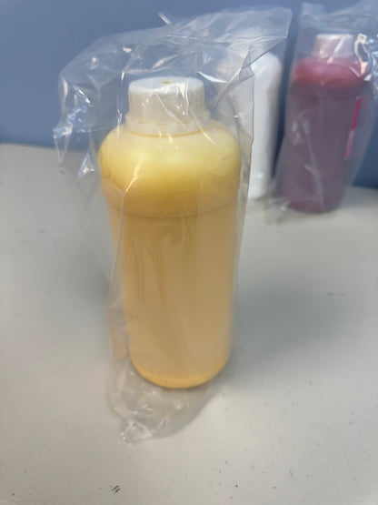 DTF Yellow Ink 1 kg, back label