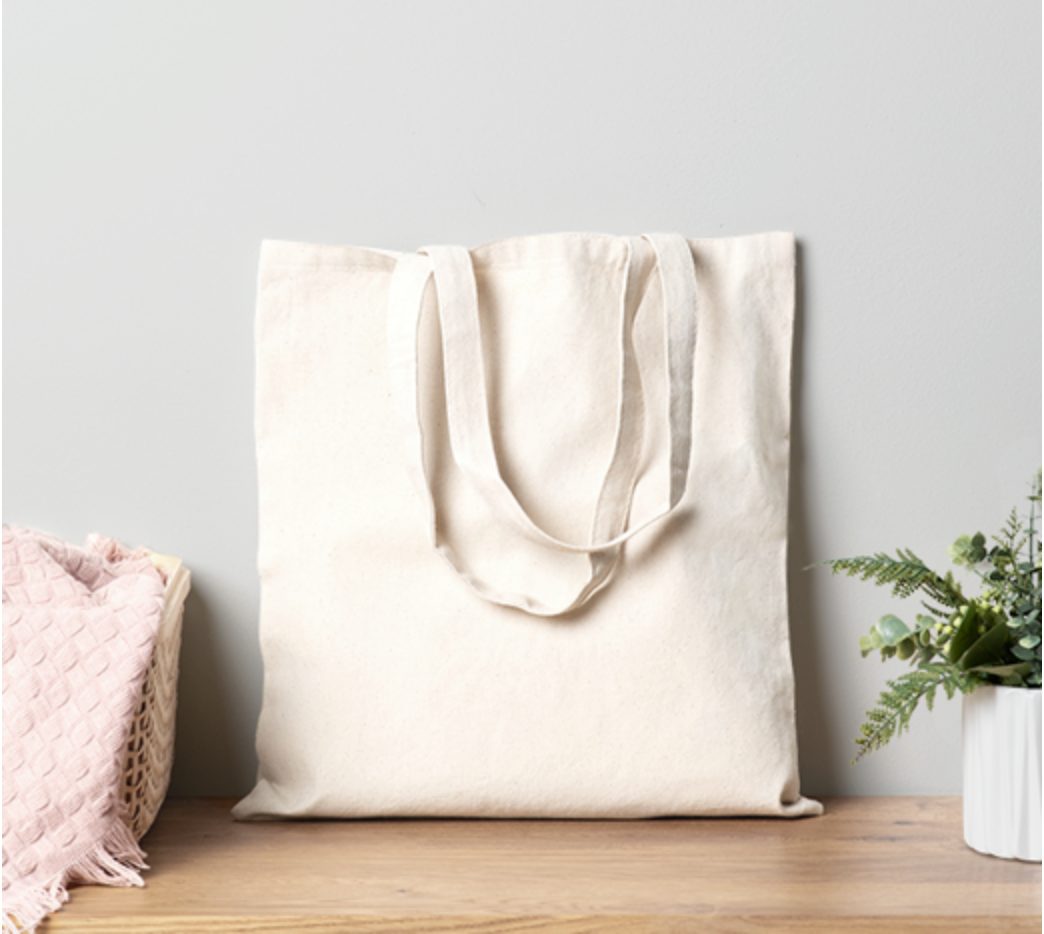 Cotton Canvas Tote Bag