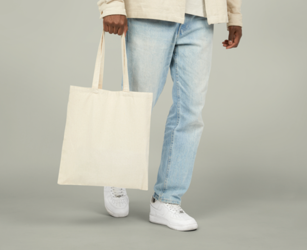 Cotton Canvas Tote Bag