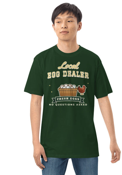 Local Egg Dealer t-shirt in Forest