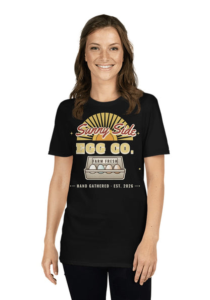 Sunny Side Egg Co. t-shirt in Black