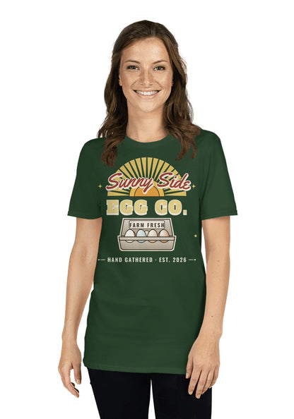 Sunny Side Egg Co. t-shirt in Forest