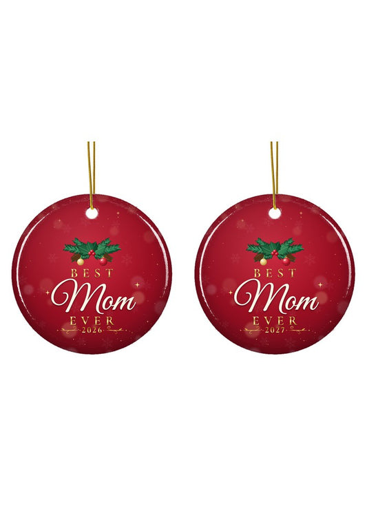 Best Ever Christmas ornament dated 2026 or 2027
