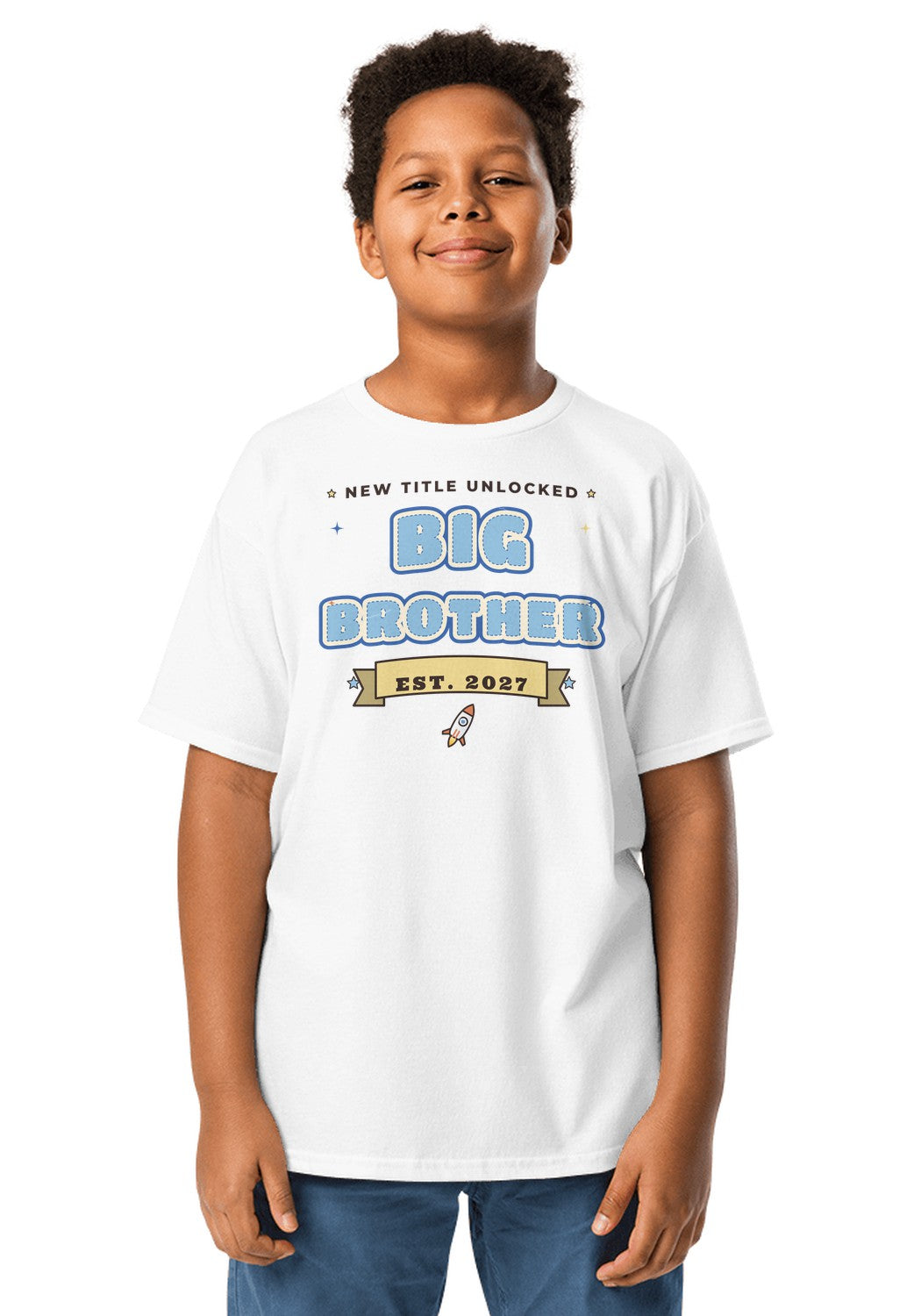 Big Brother Est. 2027 t-shirt in White