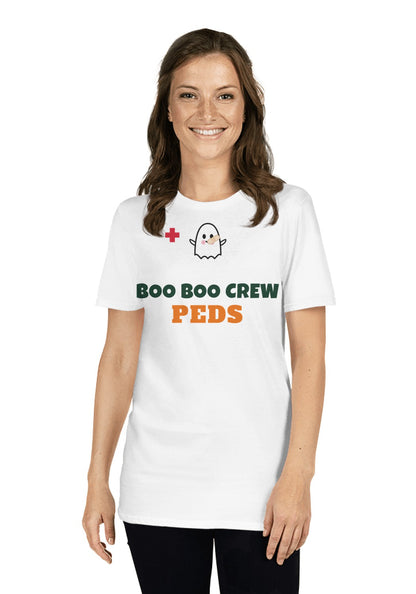 PEDS Boo Boo Crew t-shirt in White