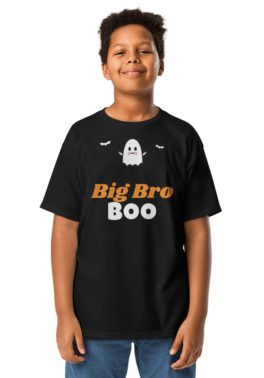 Big Bro Boo t-shirt in Black