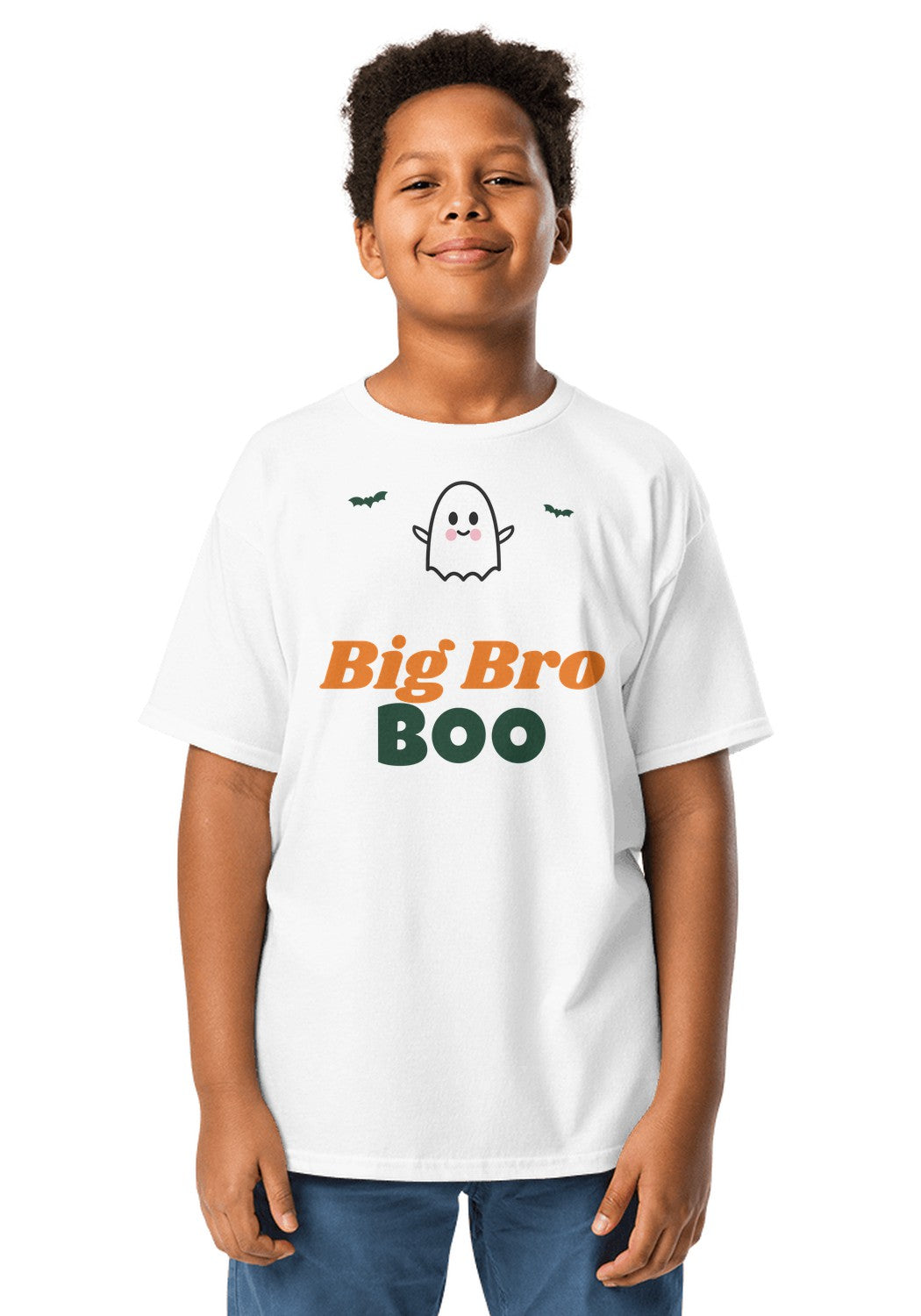 Big Bro Boo t-shirt in White