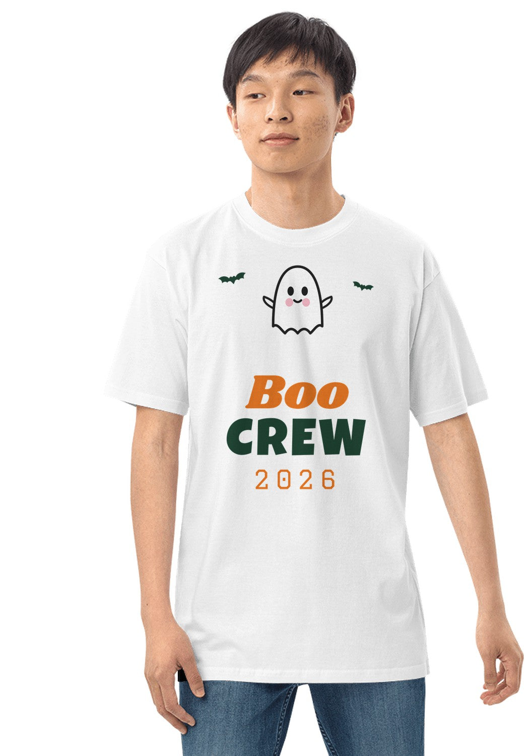 Boo Crew 2026 t-shirt in White