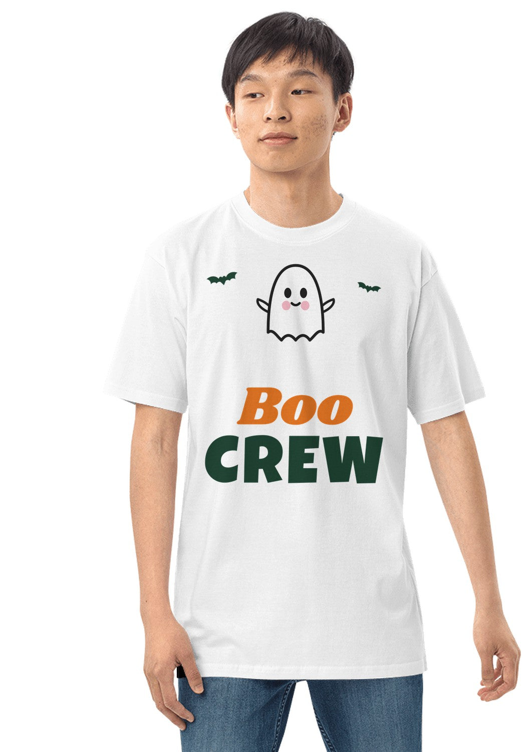 Boo Crew t-shirt in White