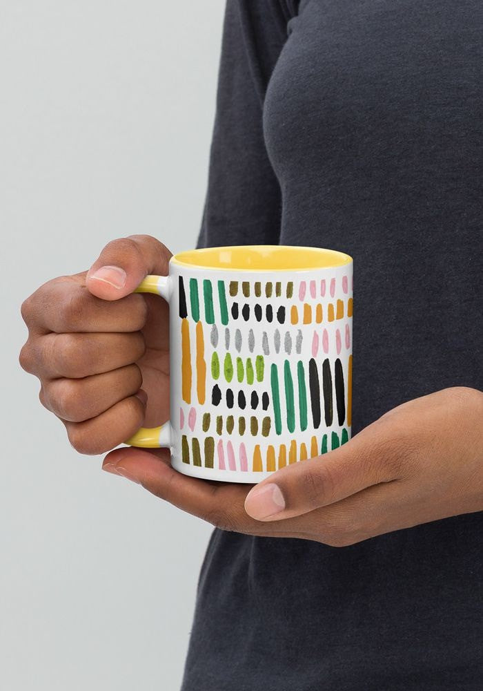 Custom Ceramic Mug, lifestyle photo 2
